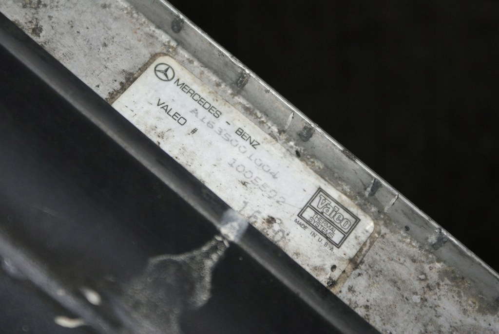 фото №8, Mercedes w163 2.7 cdi комплект радиатор интеркулер