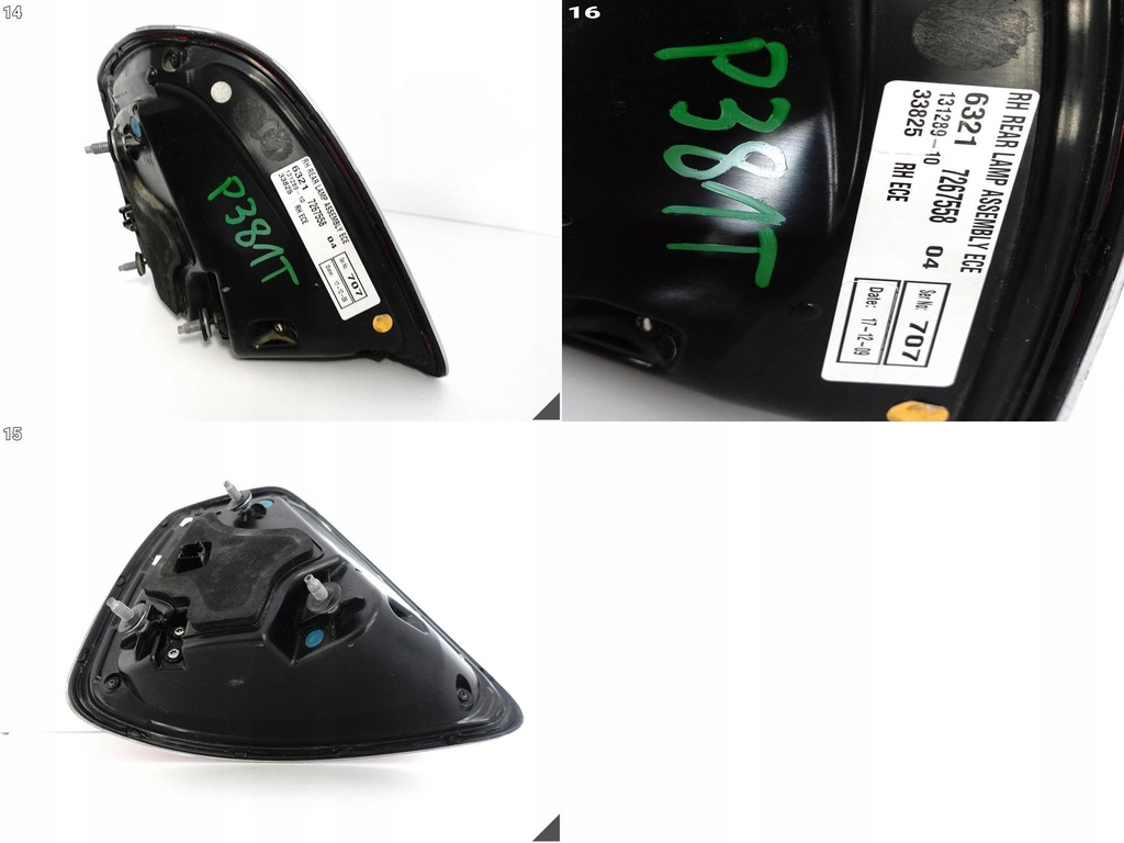 фото №12, Rolls royce ghost rr4 09-14 przed liftingiem лампа led правая задняя europa