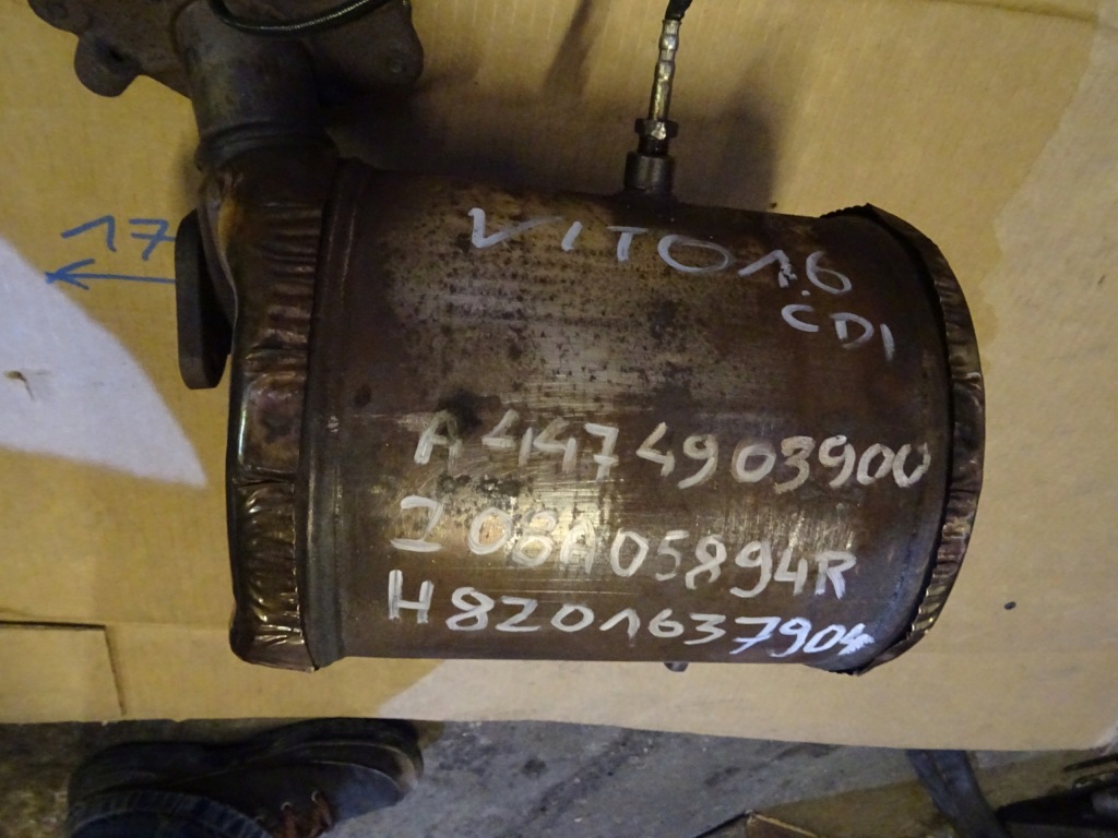 Купити Mercedes vito 447 1.6 каталізатор 208a05894r