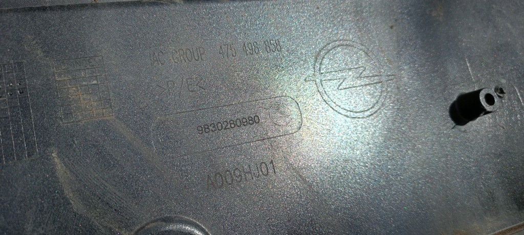 Бампер перед передній opel corsa f 20-24rok 9830280980 475498858 новий oryg Доставка