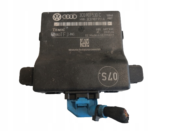фото №1, Модуль шлюз vw skoda audi 3c0907530c
