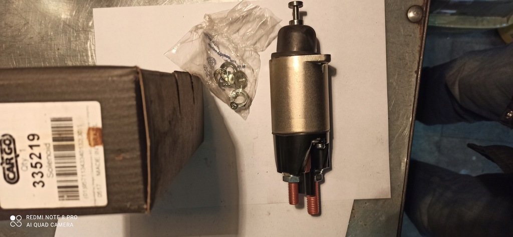 фото №1, Електромагніт стартер mitsubishi 335219