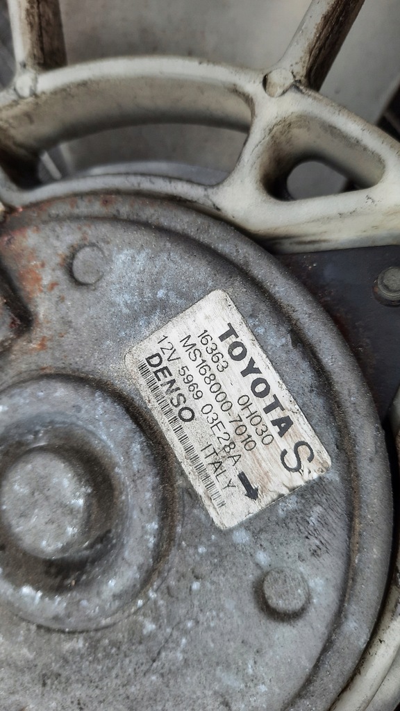 фото №5, Радиатор wody вентилятор toyota avensis t25 1.8b