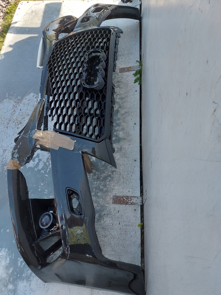 фото №11, Audi rs7 4g 10- заменитель повреждённый бампер передний перед