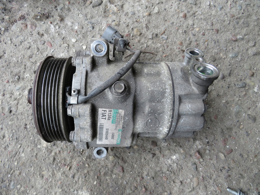 фото №1, Компрессор кондиционера lancia delta iii