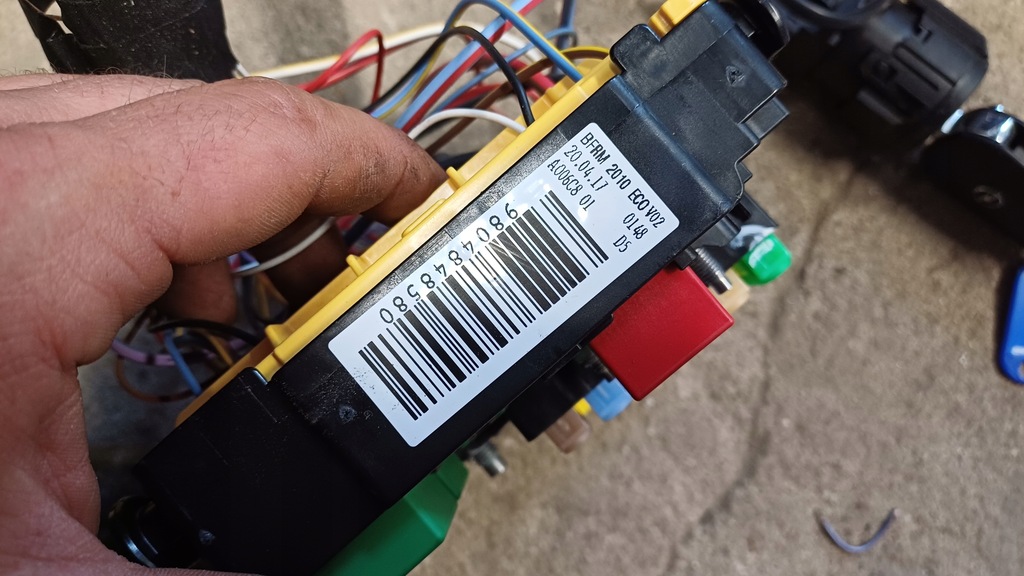 фото №8, Opel crossland 1.2 b бортовий комп'ютер блок керування набір 9819269980