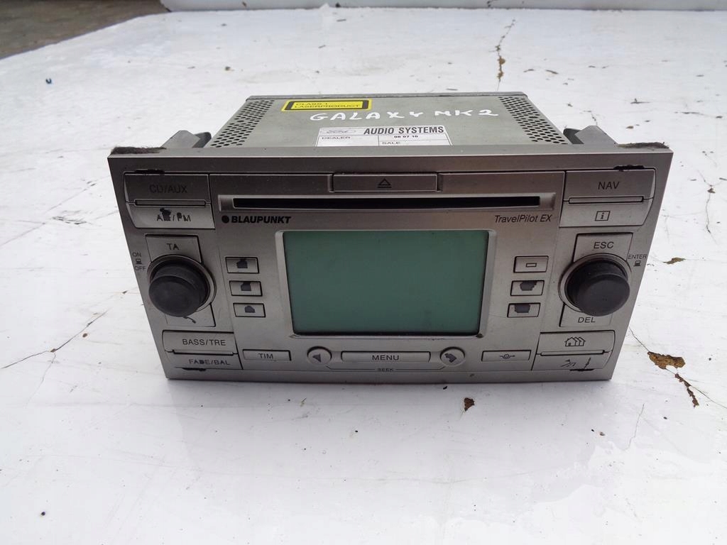 фото №1, Радіо cd 6m2t-18k931-ae ford galaxy mk2 06-