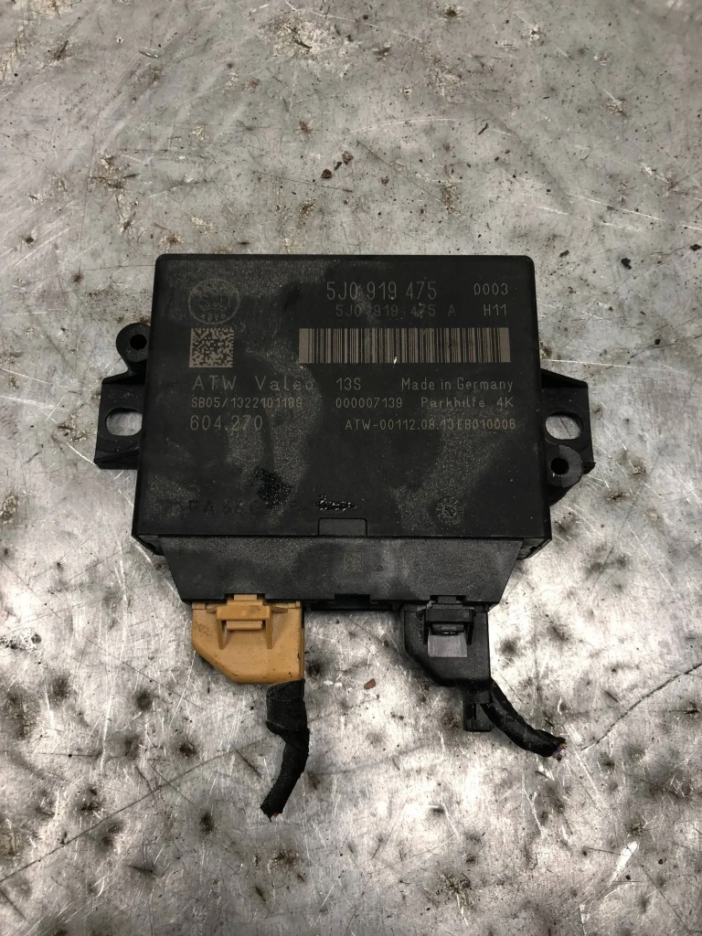 фото №1, Модуль pdc skoda fabia ii lift 5j0919475