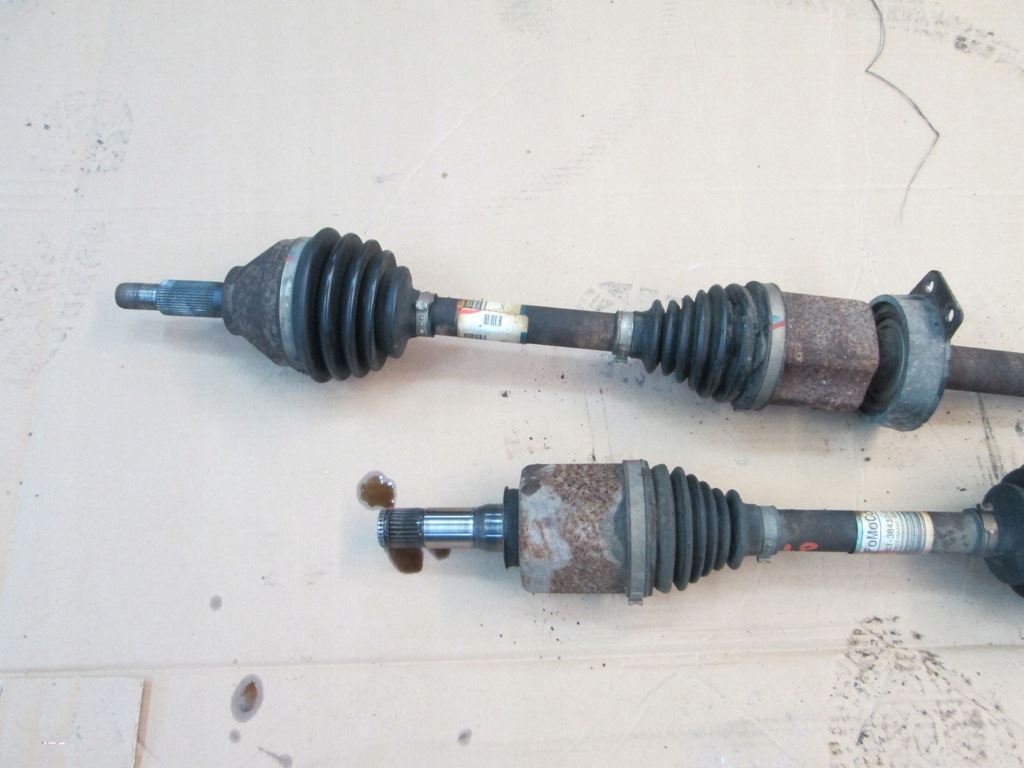 фото №11, Ford flex 08- 3.5 привідний вал ліва права передня 4x4 перед awd