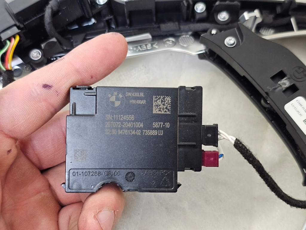 фото №11, Dekor руля переключатель мультифункция bmw g20