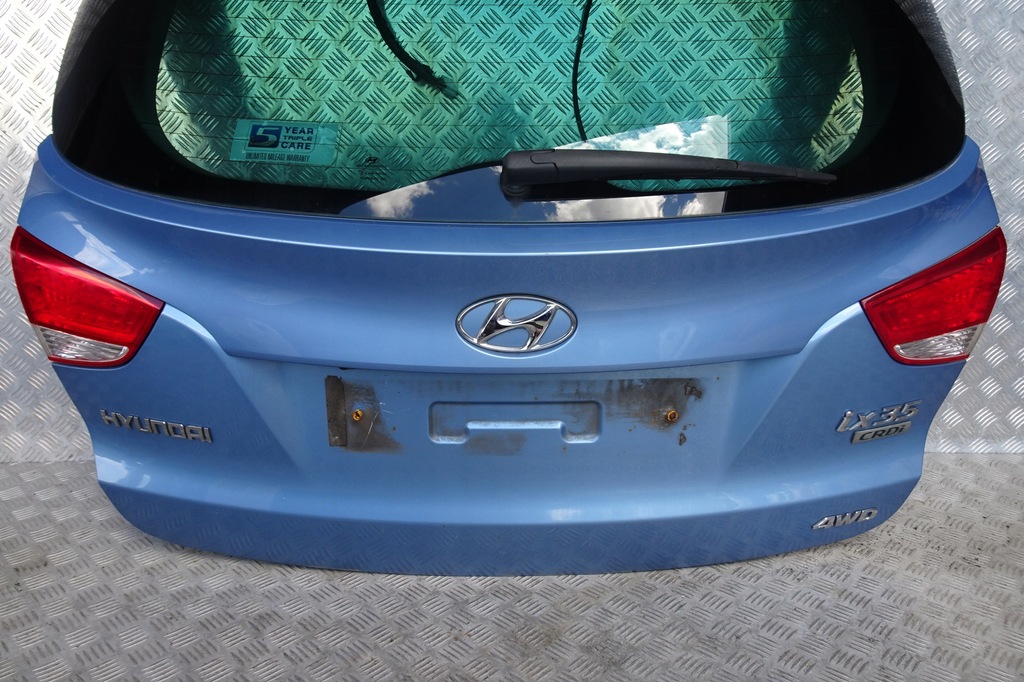 фото №7, Hyundai ix35 кришка багажника задня комплектна скло лампи 2009-