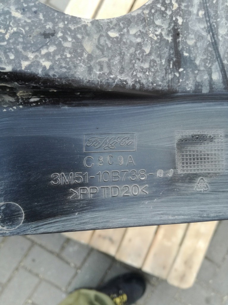 фото №3, Volvo v50 s40 ii 2004 - 2012 rok защита накладка 3m51-10b738-dj