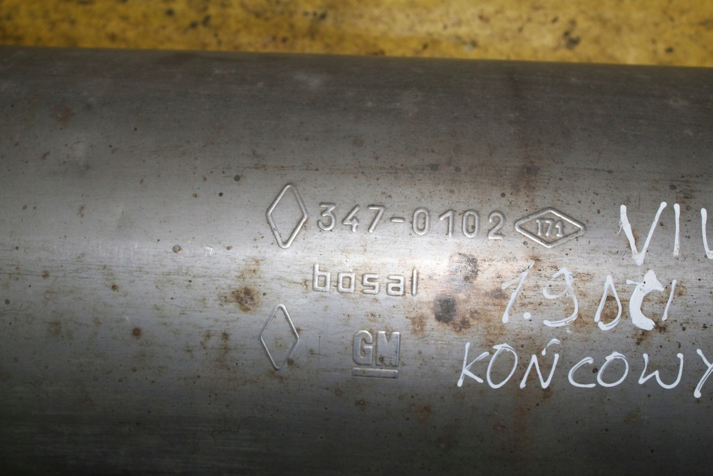 фото №7, Гаситель конечный 1.9 dci trafic ii vivaro