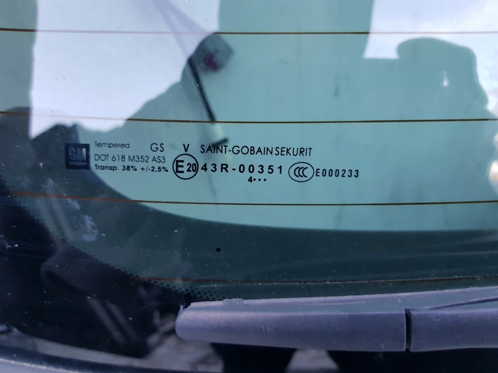 фото №8, Кришка багажника багажника спойлер opel adam z190