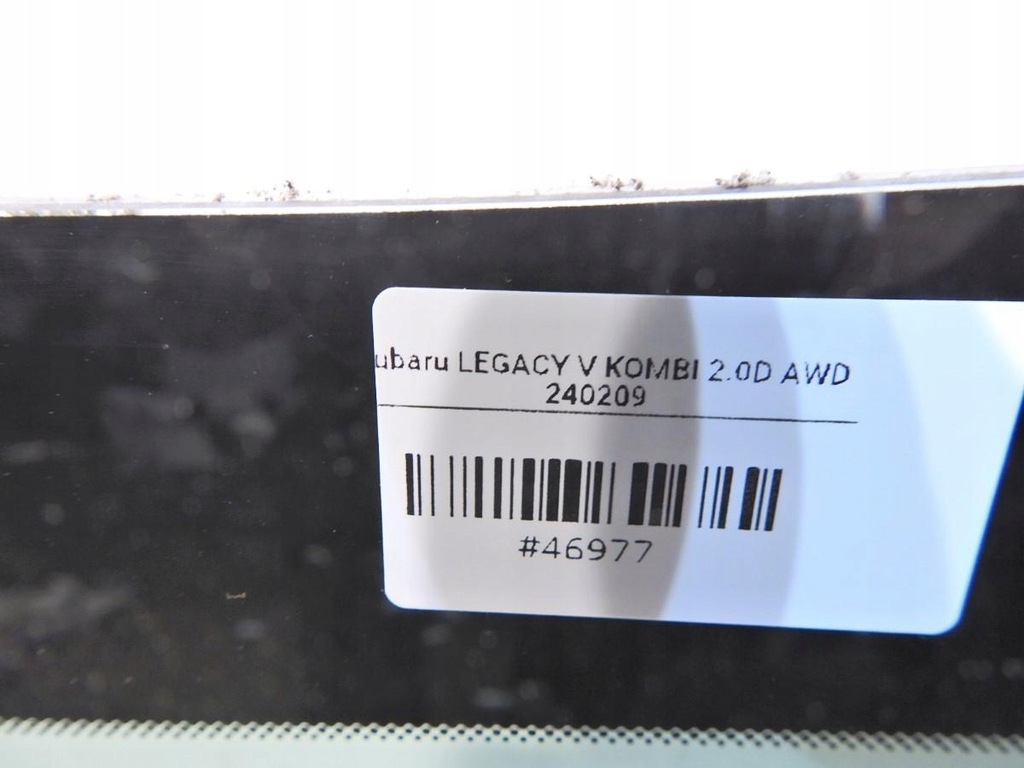 фото №8, Стекло передняя лобовое subaru legacy v