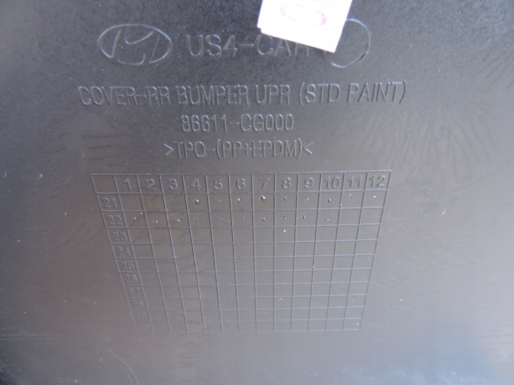 фото №15, Hyundai staria 2021 2022 2023 бампер задня