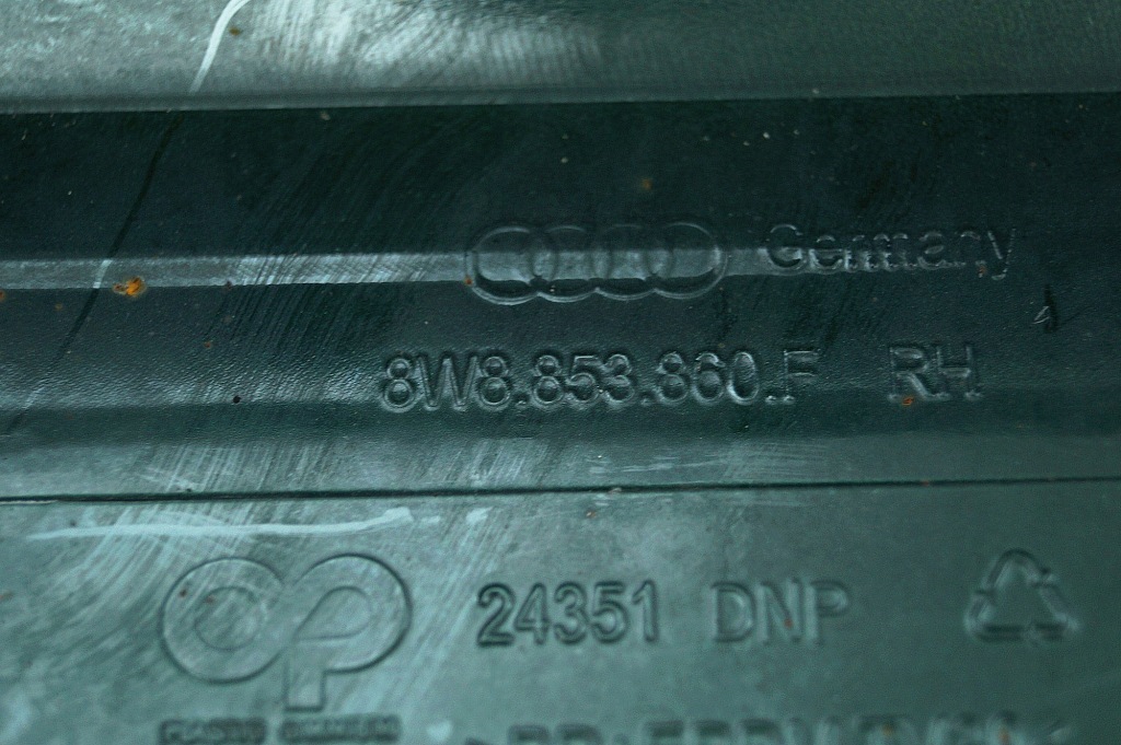 фото №6, Молдинг поріг права audi a5 f5 8w8 lift sportback s-line