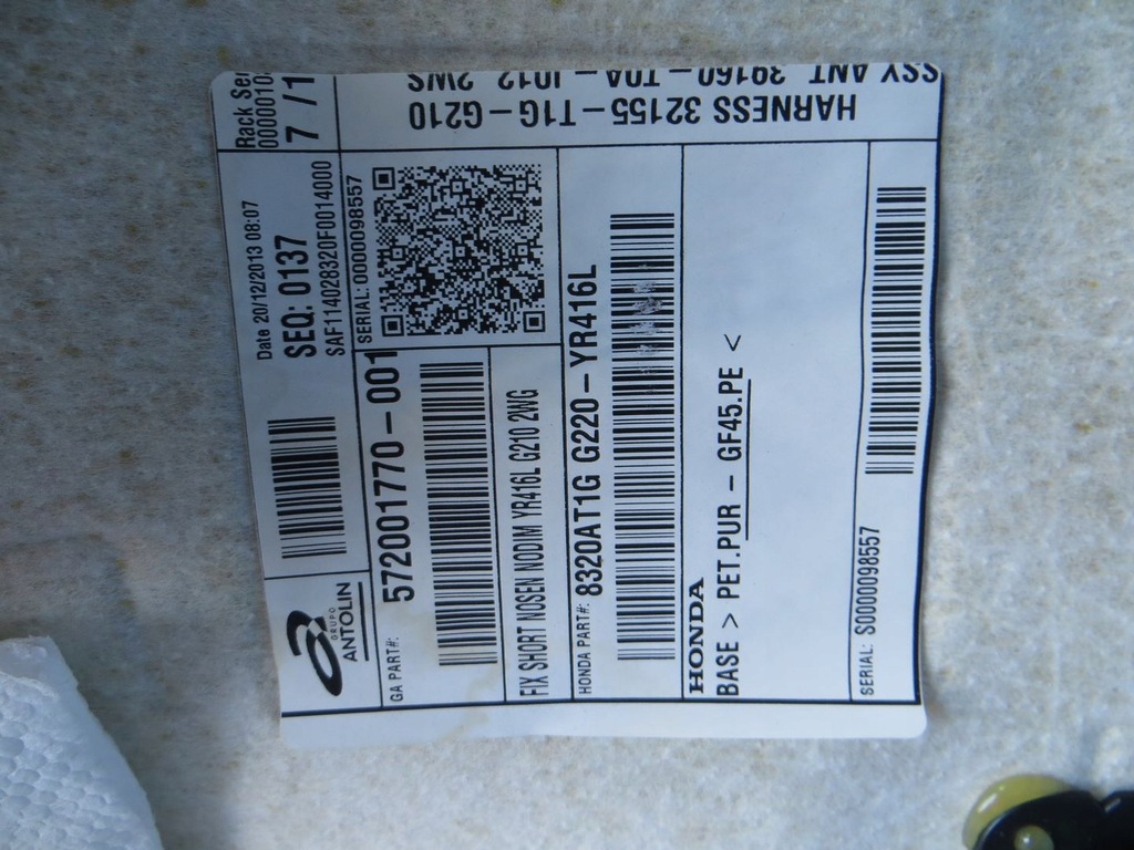 фото №8, Honda cr-v iv потолок 12-