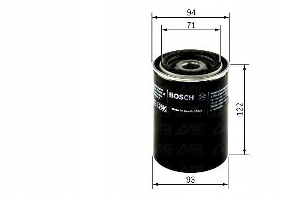 фото №1, Bosch фильтр масла nissan pick up terrano ii bosch