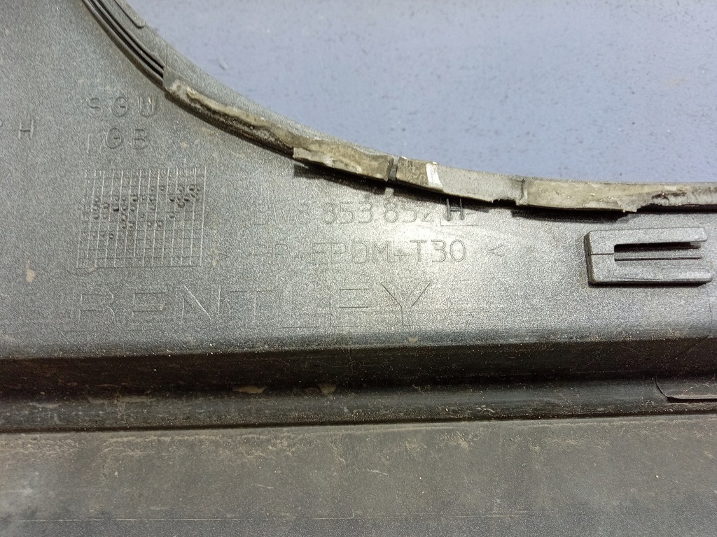 фото №9, Bentley continental gt i 03-11 молдинг порог правая 3w8853852h lk7s
