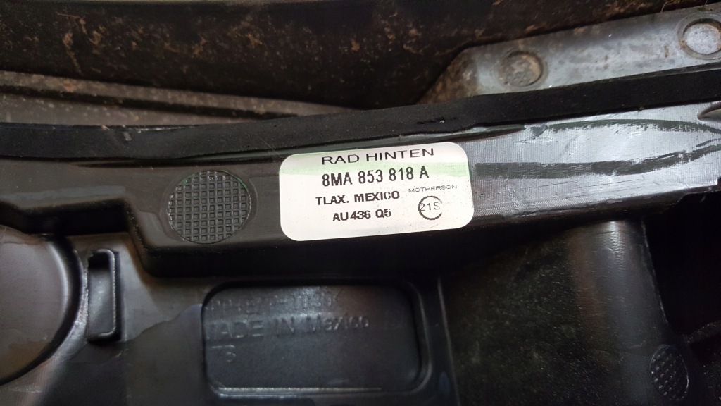 фото №15, Молдинг крыла правый задняя audi q5 iii 8ma853818a демонтаж