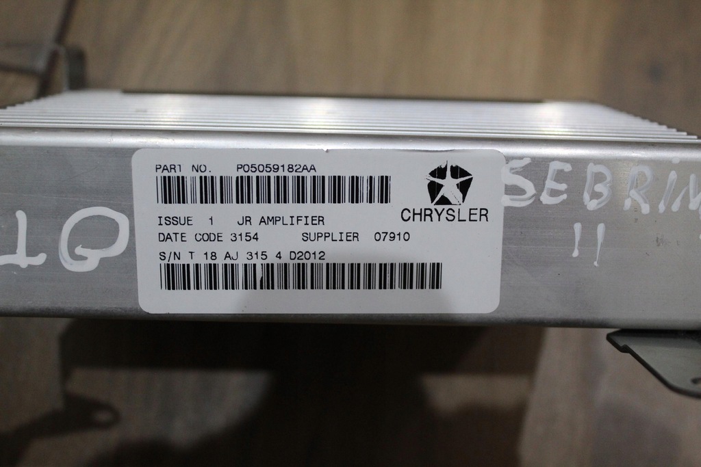 фото №5, Усилитель радио chrysler sebring ii p05059182aa