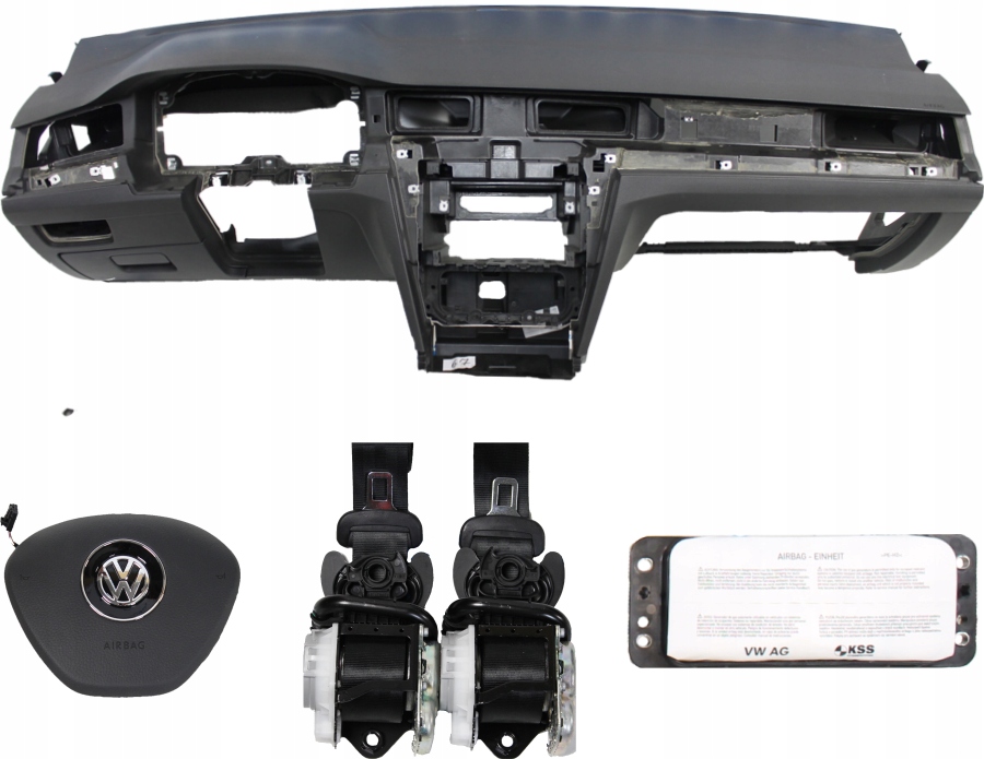 фото №1, Панель приладів консоль подушка безпеки ремені vw arteon