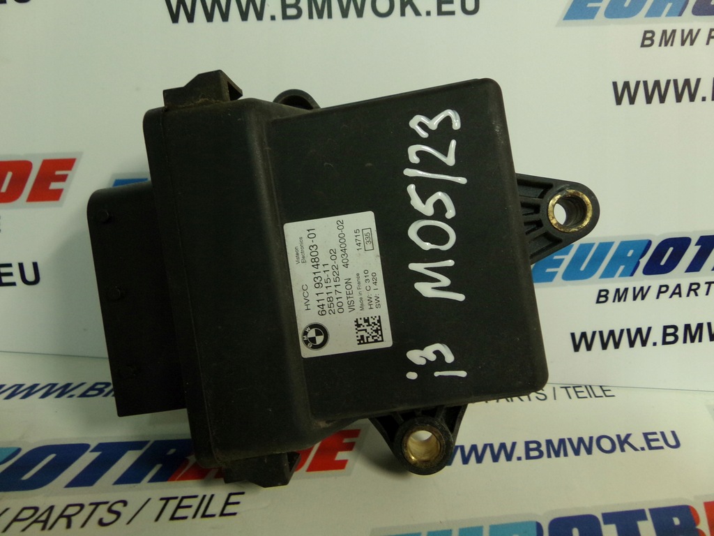 фото №1, Bmw i3 i01 lci блок управления модуль насоса тепла