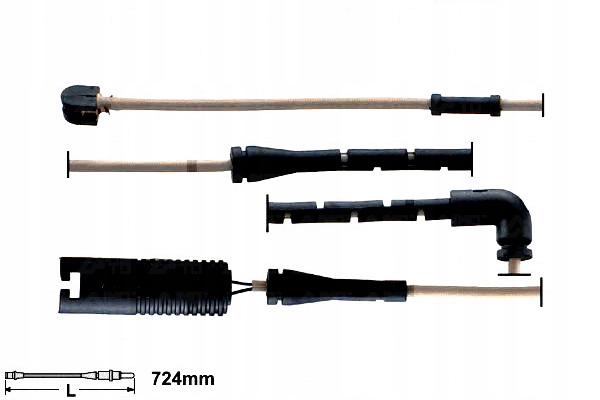 фото №1, Ate датчик износа тормозных колодок land rover range rover