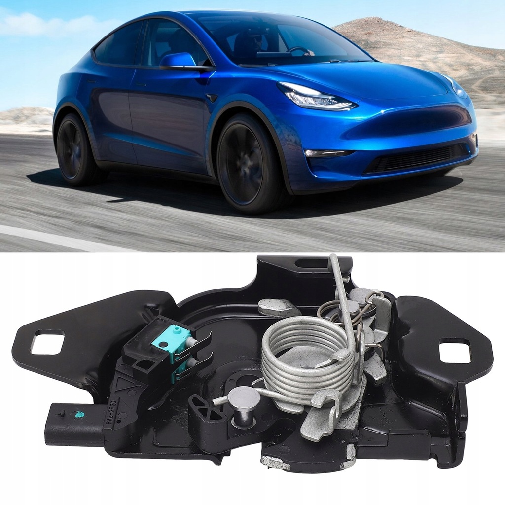 фото №11, Замок засувний капот 1500397 00 передня капот автомобіля frunk модуль