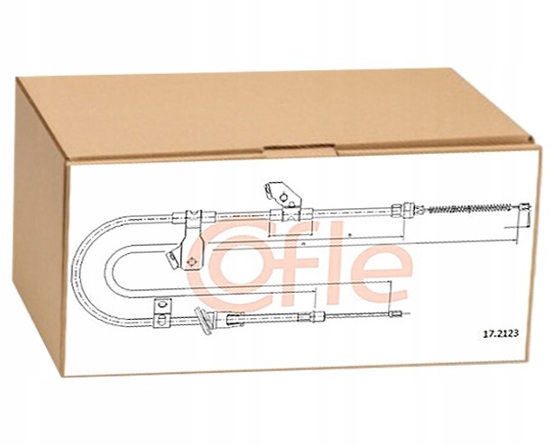 Купить Трос тормоза ручного задний p к mitsubishi colt smart forfour