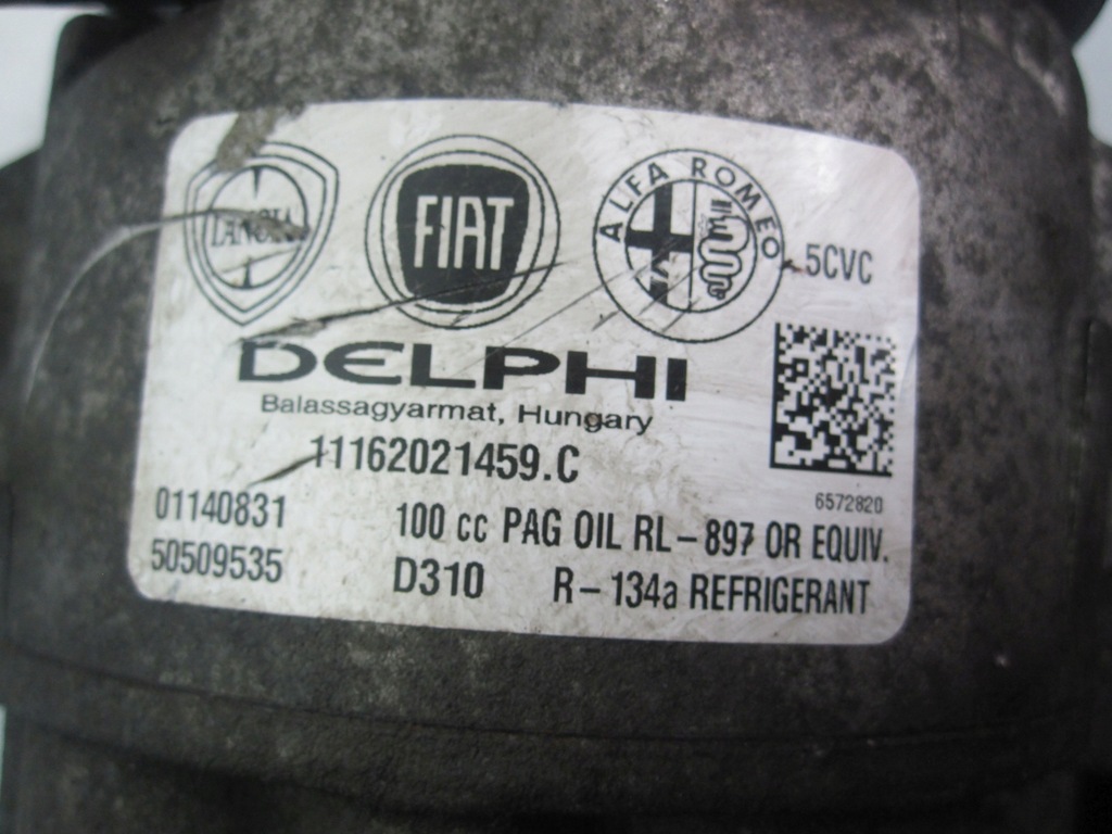 фото №7, Alfa romeo giulietta 2.0 m-jet 13r компрессор кондиционера 50509535