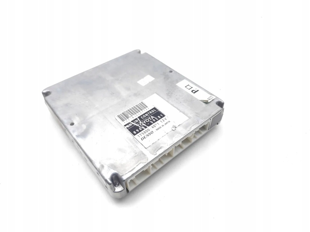 Toyota landcruiser prado блок управления / модуль ecu 3.0 d-4d дизель 89661-6e81 Доставка