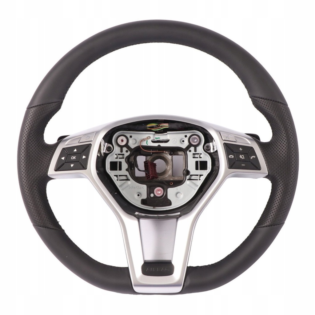 фото №1, Mercedes slk r172 воздуховод nowa czarna кожа лепестки переключения мультифункция