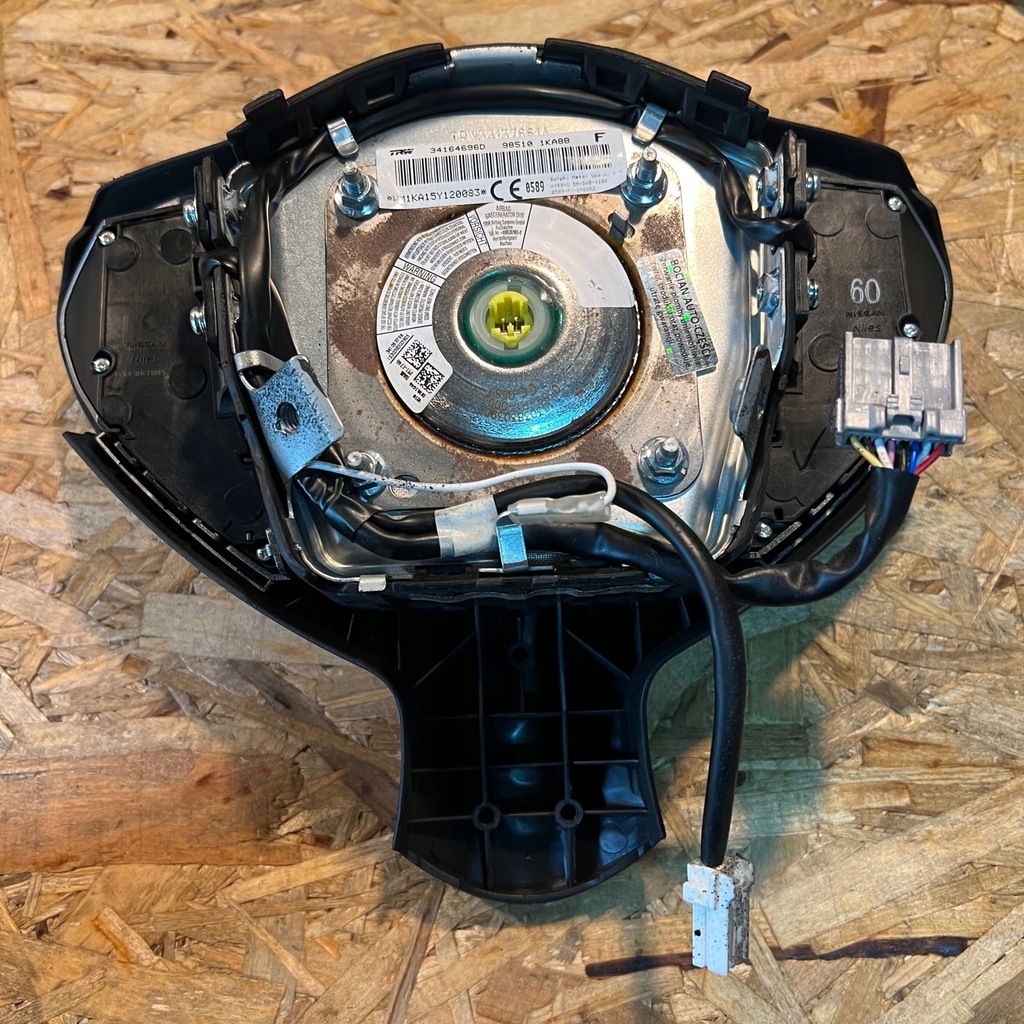 фото №6, Подушка водителя подушка безопасности nissan juke