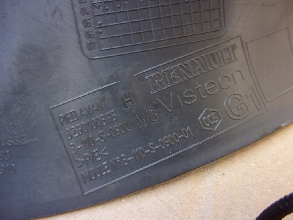 фото №8, Защита молдинг порог правая renault megane ii