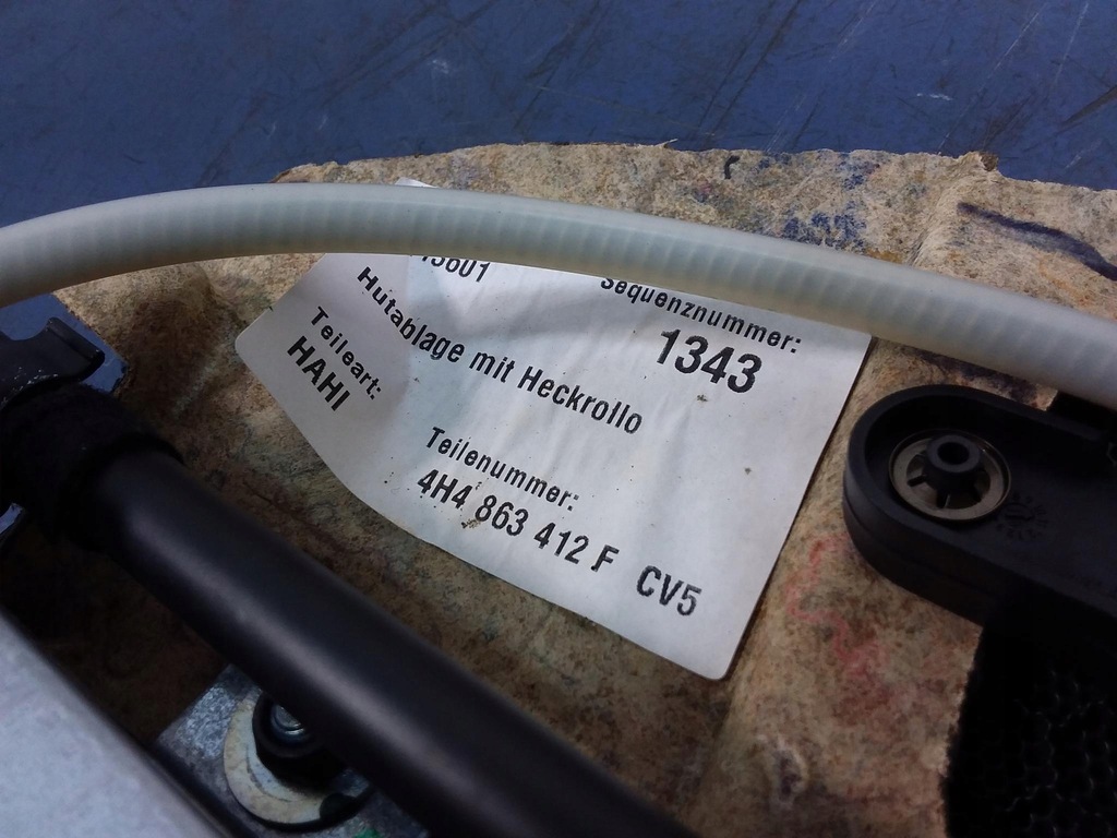 фото №7, Audi a8 d4 4h шторка стекло задняя задний 4h4863412f