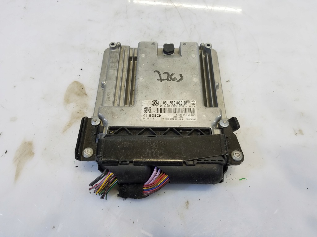 фото №1, Бортовий комп'ютер двигуна seat exeo 2.0 tdi 03l906019df