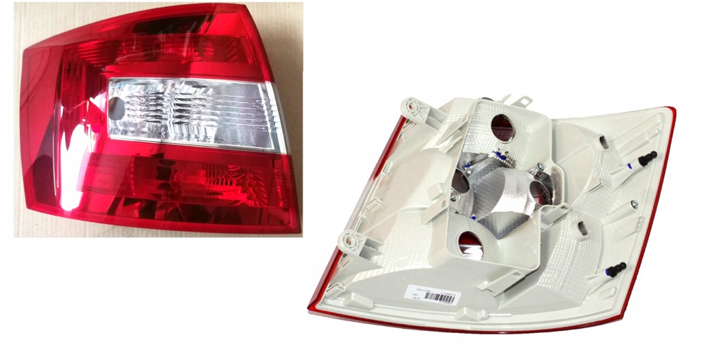 фото №6, 2x лампа задняя стоп левая правая kpl skoda rapid 2012-2019 spaceback