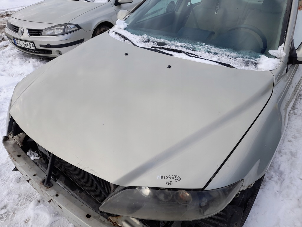 фото №16, Mazda 6 lift капот крышка двигателя 28d