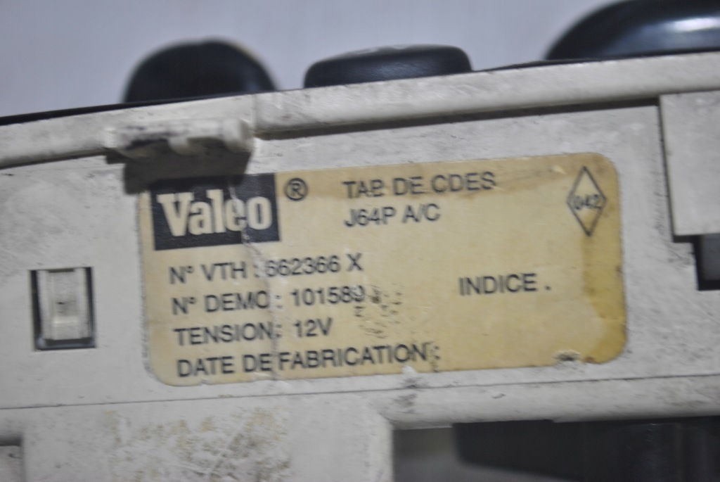 фото №6, Панель управление вентиляция scenic i lift 662366x