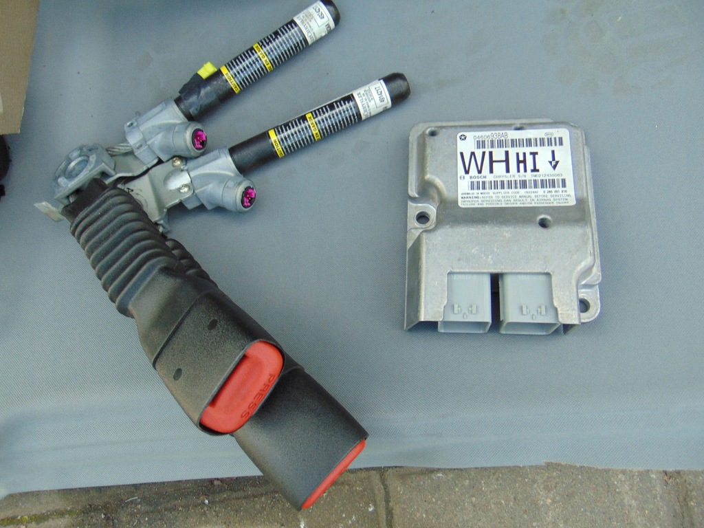 фото №11, Набор подушка безопасности консоль jeep grand cherokee wk eu