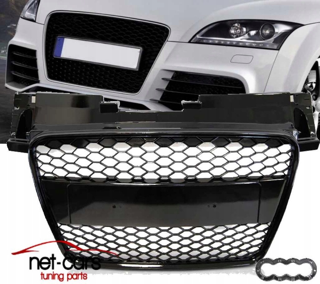 фото №1, Решётка радиатора перед audi tt 8j 06-14 wz rs блеск black