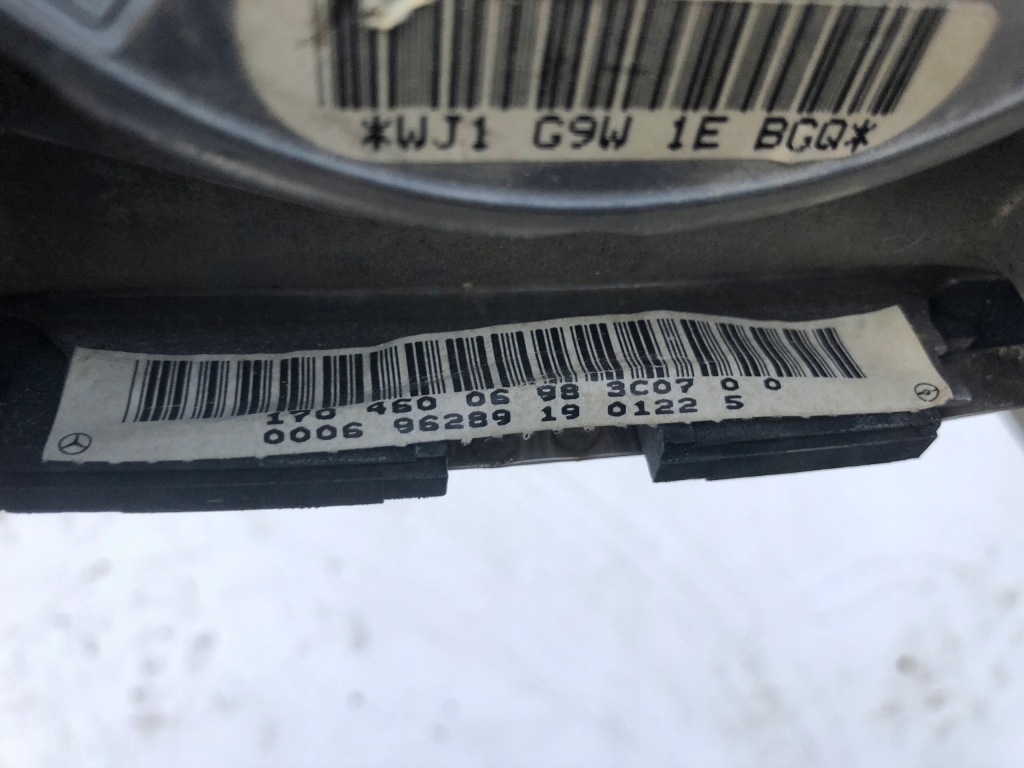 фото №4, Подушка водителя mercedes slk 170 w170 r170