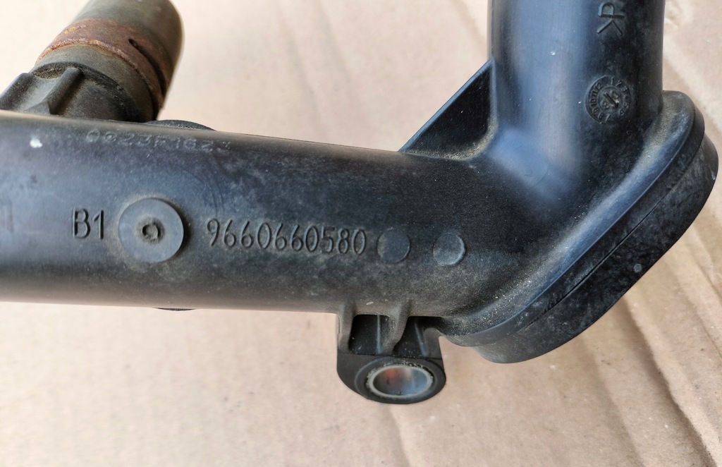 фото №4, Citroen c5 iii x7 1,6 hdi шланг труба wody