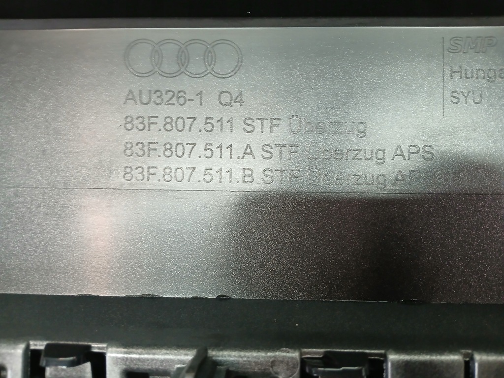 фото №8, Audi q3 ii 83f sportback 19+ бампер задний новый оригинальный bez pdc