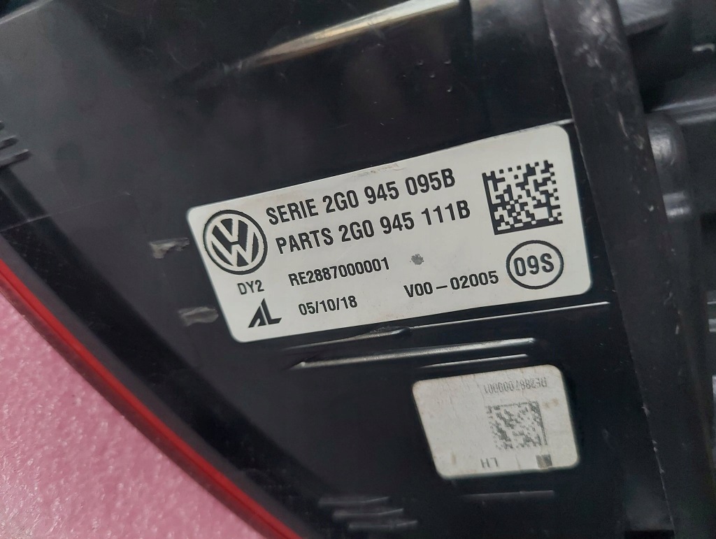 фото №8, Vw polo vi 2g лампа левая правая задняя задняя led