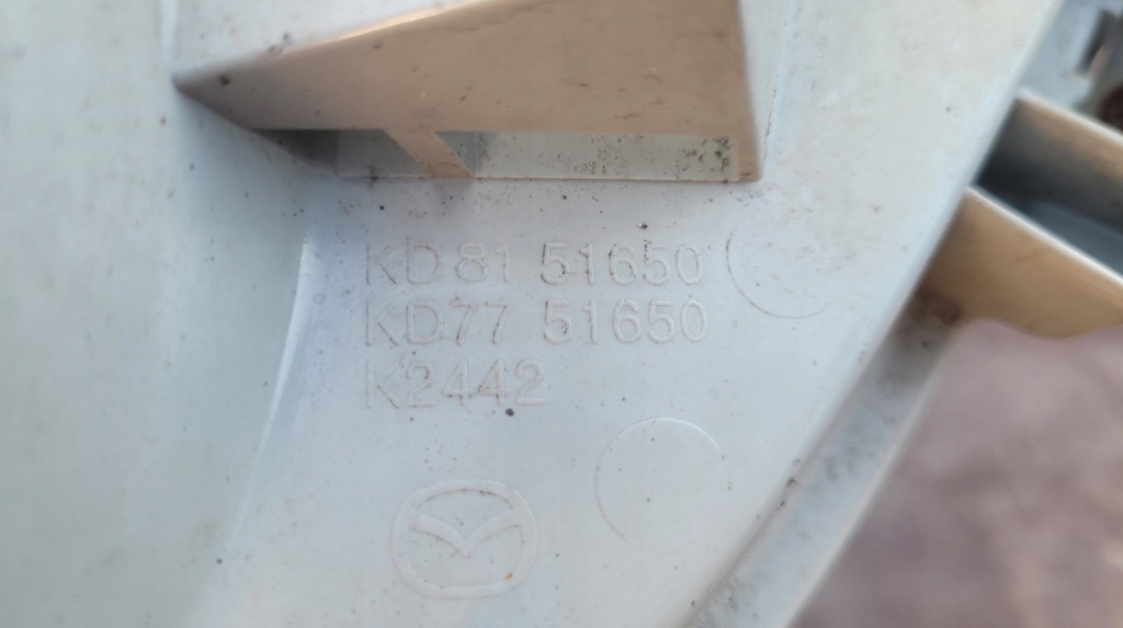 Mazda cx5 лампа протитуманна правий задня w бампер // 1538 Зі Шроту