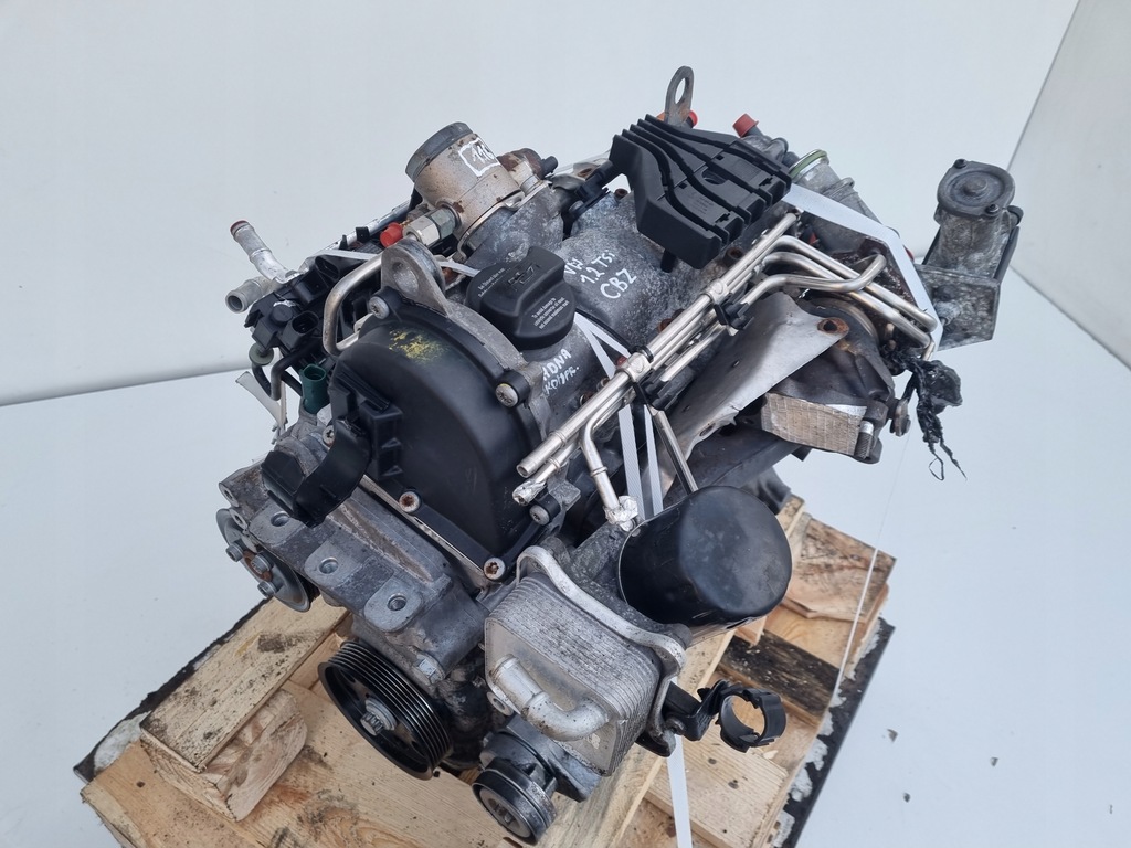 фото №10, Двигатель комплект skoda yeti 1.2 t tsi turbo 105km сжатие cbz cbzb