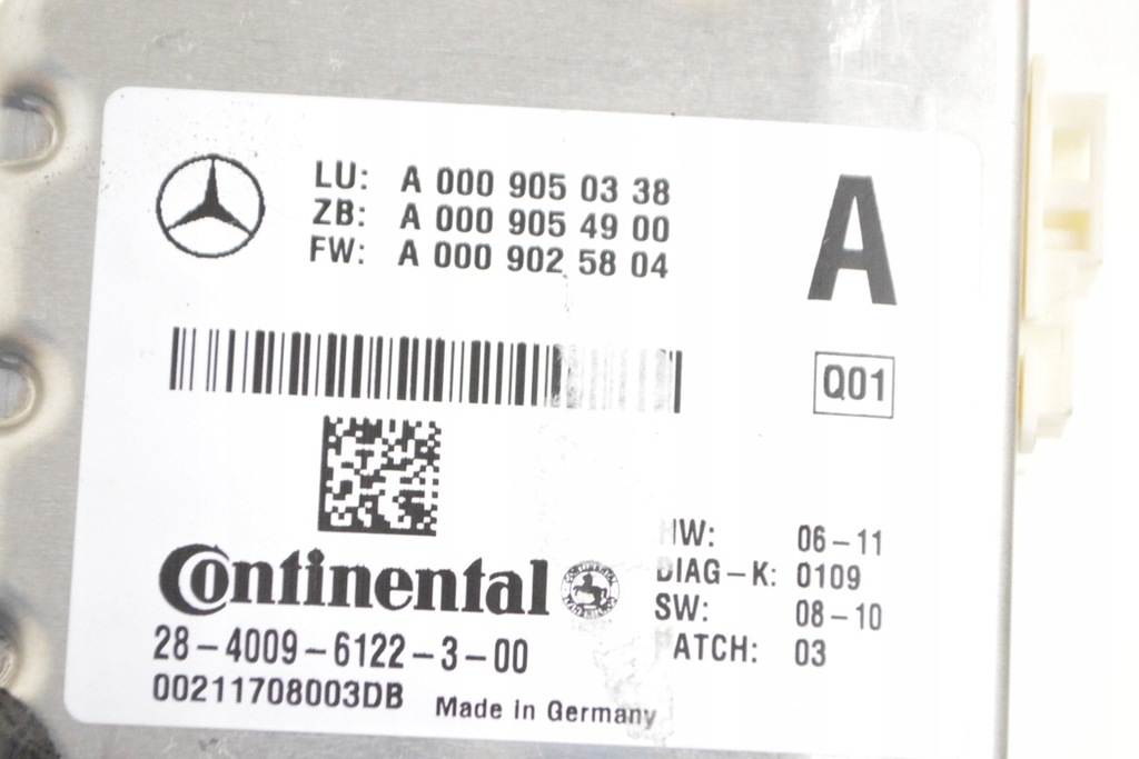 фото №5, Mercedes c218 cls350 cdi 2011 rhd камера na передней стекло a0009050338